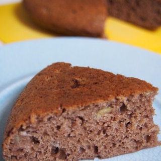 炊飯器で☆ココアバナナケーキ